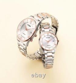 Citizen Watch Citizen Collection Eco Drive Radio Clock Thin Series Pair Model
