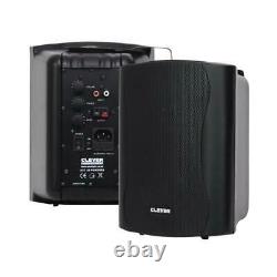 Clever Acoustics ACT 35 Black Powered Speakers (Pair)