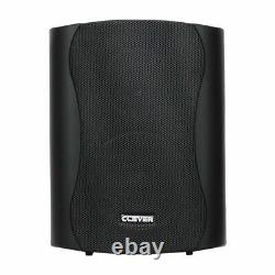 Clever Acoustics ACT 35 Black Powered Speakers (Pair)