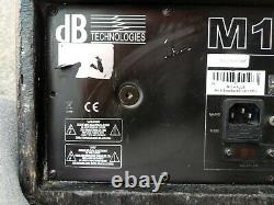 DB technologies M12-4 Plus 12 Powered/Active Wedge Monitors Pair