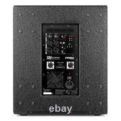 DJ PA System, Active 15 Subwoofer with Pair of 8 Speaker Package, PD1500