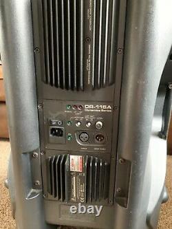 Das Dr 115a Powered Active Pa Cabs Speakers 15 With Covers Dj Singer