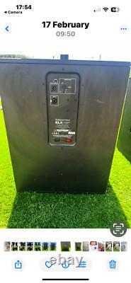 EV Electro-Voice ELX 115p Active Powered Speakers 15 x2 (Pair) With Covers