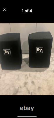 EV Electro-Voice ELX 115p Active Powered Speakers 15 x2 (Pair) With Covers