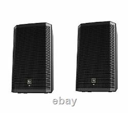 EV Electro-Voice Pair 12 Two-Way Powered PA Loudspeaker Live Sound DJ ZLX-12P