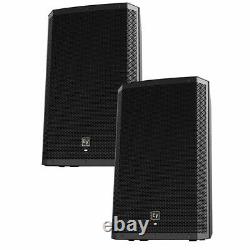 EV Electro-Voice ZLX-12BT Bluetooth Pair of 2-Way Powered 1000W Speakers (PAIR)