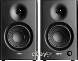 Edifier MR4 Powered Studio Monitor Speakers, 4 Active Near-Field Monitor Pair