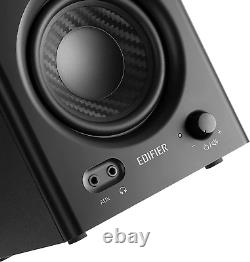 Edifier MR4 Powered Studio Monitor Speakers, 4 Active Near-Field Monitor Pair