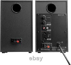 Edifier MR4 Powered Studio Monitor Speakers, 4 Active Near-Field Monitor Pair