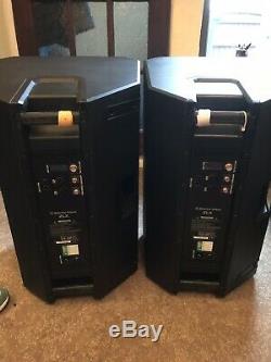 Electro-Voice EV ZLX15P 15 1000W Active Powered PA Speaker Pair With Covers