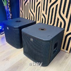 Electro Voice EV ZXA1 12 Active Powered Subwoofers (Pair) withCovers inc Warranty