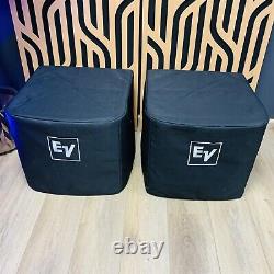 Electro Voice EV ZXA1 12 Active Powered Subwoofers (Pair) withCovers inc Warranty