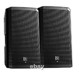 Electro-Voice ZLX-15BT (Pair) Active 15 Powered PA Speaker Bluetooth Wireless