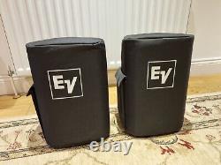 Electrovoice ZXA1-90 powered speakers with covers pair in excellent condition