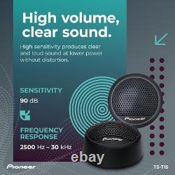 Elevate Your Sound TS-T15 3/4 Tweeter with 120W Power & 90 dB Sensitivity