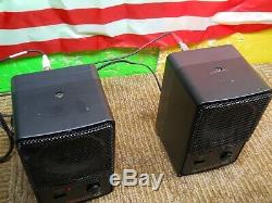 Estate Pair Pro Fostex 6301b Personal Powered Monitor Speakers Japan U Tube