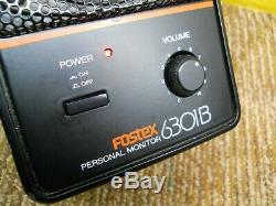 Estate Pair Pro Fostex 6301b Personal Powered Monitor Speakers Japan U Tube