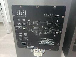 Event 20/20 BAS Bi-amplified Active Studio Monitors Powered Speakers PAIR