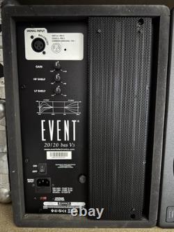 Event 20 / 20 BAS V3 active powered speakers monitors pair