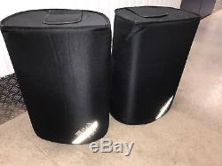 FBT ProMaxX 14a PAIR Active Powered Speakers + padded covers. GOOD CONDITION