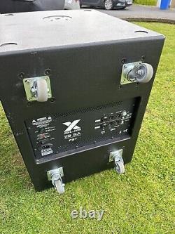 FBT X-SUB 115SA Active Powered Subwoofer Bass Speaker 1200W PAIR