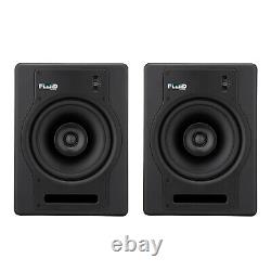 Fluid Audio FX8 130-Watt 8-Inch Coaxial Active Powered Studio Monitor, Pair