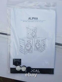Focal Alpha 50 Audio Active Powered Speaker Studio Monitor 130mm Pair Bundle