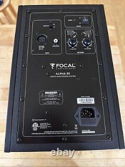 Focal Alpha 50 Powered Pro Audio Studio Monitor Speakers PAIR