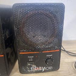 Fostex 6301B 10W 4 Powered Analog Speaker (Pair)