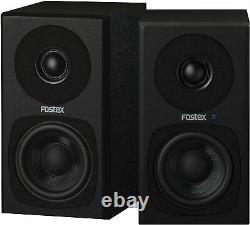 Fostex PM0.3H Black Active Powered Speaker System Pair Hi-Res New