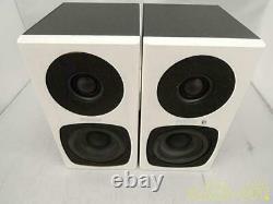 Fostex PM0.3H White Active Powered Speaker System Pair from Japan