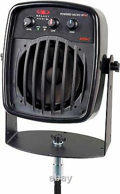 Galaxy Audio MSPA5 Powered Micro Spot Compact PA Speaker System Pair