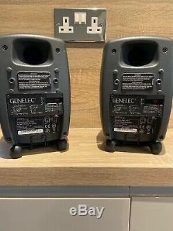 Genelec 8020A (Pair) Active Studio Monitor Speakers With XLR And Power Cables