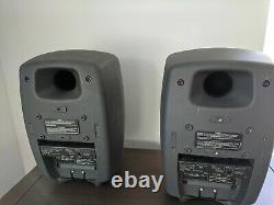 Genelec 8040a Active Studio Monitors (Pair) + Power Cables