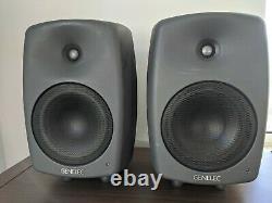 Genelec 8040a Active Studio Monitors (Pair) + Power Cables