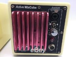 Genuine Avantone Active Mixcube Studio Monitor Pair + ONE Original Power Supply
