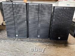 HK Audio active dj speakers a pair Plus Sub Plus Covers and power leads