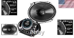 High-Performance 2-Way Coaxial Car Speakers with 180W RMS Power Handling