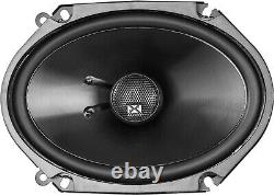 High-Performance 2-Way Coaxial Car Speakers with 180W RMS Power Handling