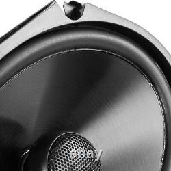 High-Performance 2-Way Coaxial Car Speakers with 180W RMS Power Handling