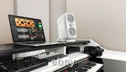 IK Multimedia iLoud MTM WHITE Dual 3.5 Profesional Powered Studio Monitors Pair