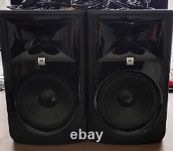 JBL 308P MKII Pair 2x Powered Two Way Active Studio Reference Monitor