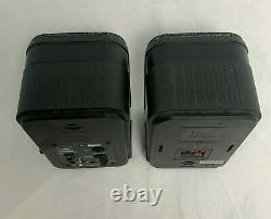 JBL Control 2P Active Powered Monitor Speakers Pair Master & Slave