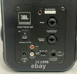 JBL Control 2P Active Powered Monitor Speakers Pair Master & Slave