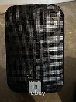 JBL Control 2P Compact Powered Studio Monitor Stereo Pair Speakers NO POWER CORD
