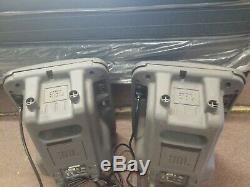 JBL EON Power 10 Powered Sound Speakers Pair of 2 with power cords