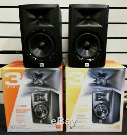 JBL LSR305 5 Two-Way Powered Studio Monitors PAIR