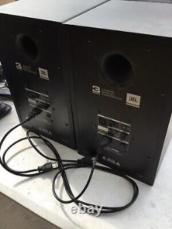 JBL LSR308 Professional 8 2-Way Shielded Powered Studio Monitor Speakers (Pair)
