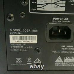 JBL Professional 305P MkII 5-Inch 2-Way Powered Studio Monitor Pair