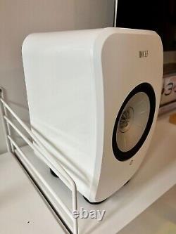 KEF LSX WHITE Wireless Speakers Active Powered Bluetooth Immaculate